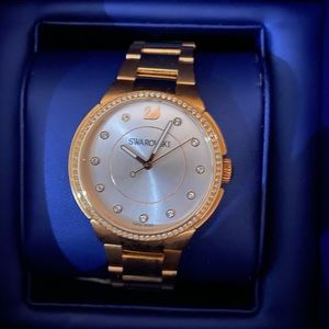 Swarovski Gold Watch